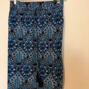 Loft print skirt